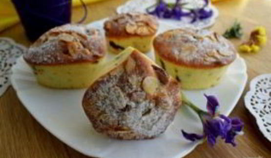 пасхальные кексы с клюквой