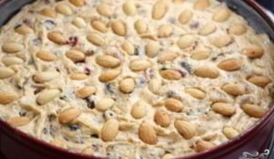 рождественский кекс с сухофруктами и орехами