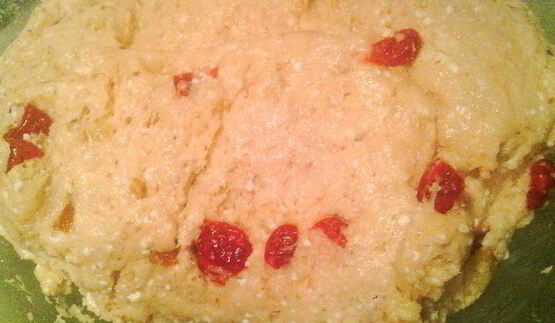 рождественский творожный штоллен