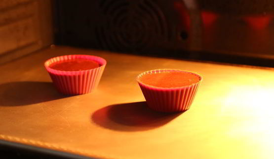 шоколадный фондан