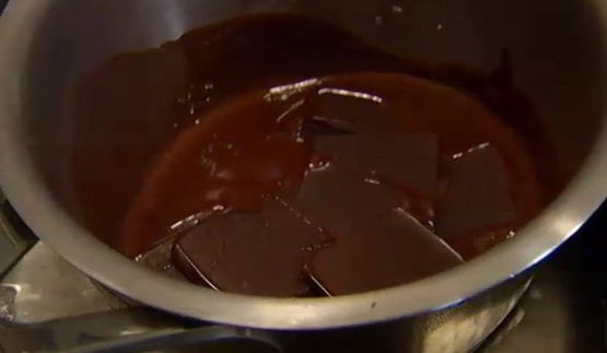 шоколадные кексы с вишней