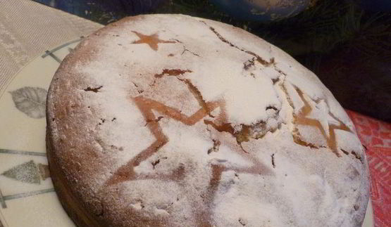 творожный кекс на кефире с вяленой вишней