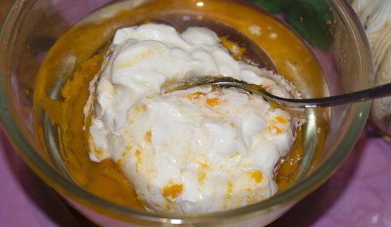 тыквенные кексы с имбирными цукатами