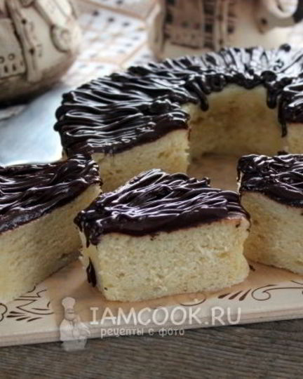 Рецепт ванильного кекса в микроволновке