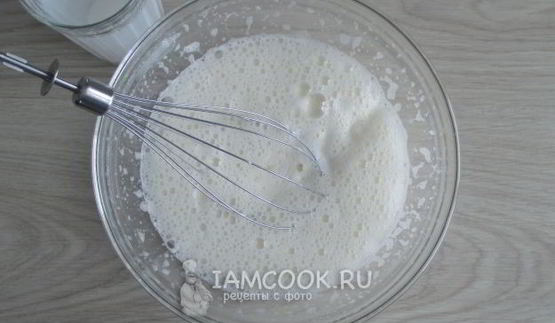 ванильный кекс в микроволновке