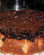 Яблочно-творожный кекс