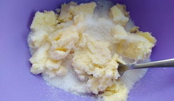 ягодные кексы с кокосовым штрейзелем