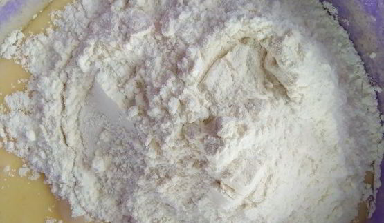 ягодные кексы с кокосовым штрейзелем