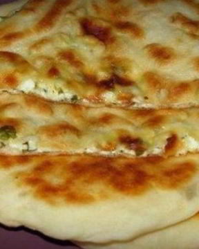 Быстрые хачапури с творогом и сыром