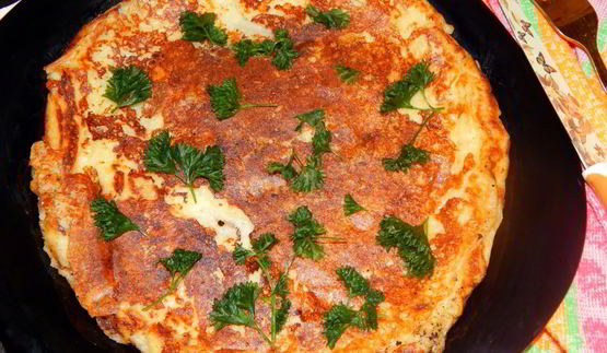 хачапури на сковороде быстрый