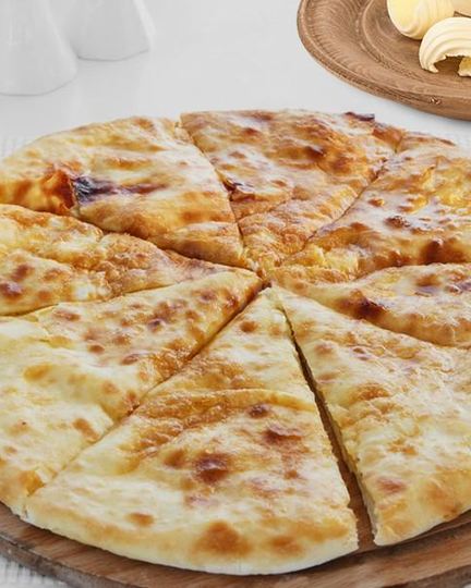 Рецепт хачапури с творогом на сковороде на кефире