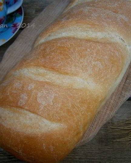 Рецепт батона на долгой опаре