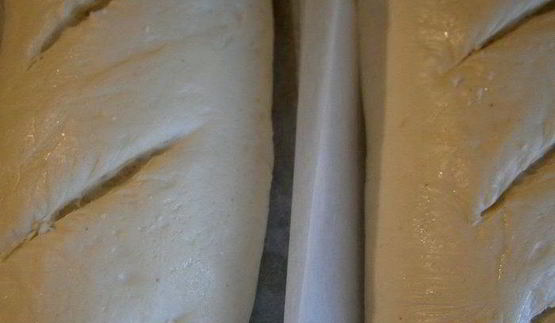 батон на долгой опаре