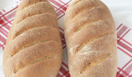 батоны с отрубями