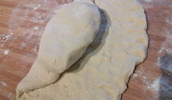 белый хлеб с камамбером