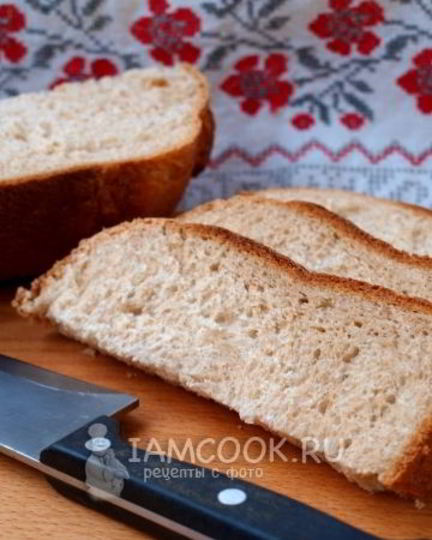 Рецепт белого хлеба с отрубями в хлебопечке