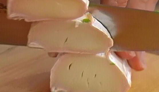 картофельные галеты с козьим сыром и травами