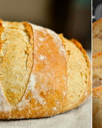 Рецепт хлеба без замеса