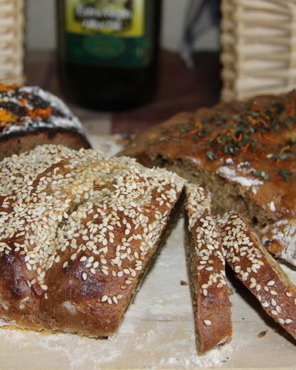 Рецепт хлеба бездрожжевого с орехами и сухофруктами