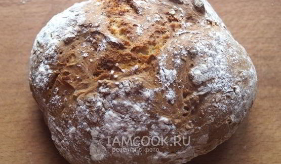 хлеб на кефире без дрожжей