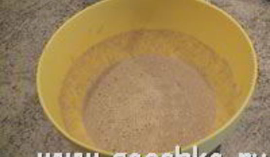 хлеб постный домашний