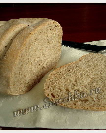 Рецепт хлеба ржаного с пшеничной мукой