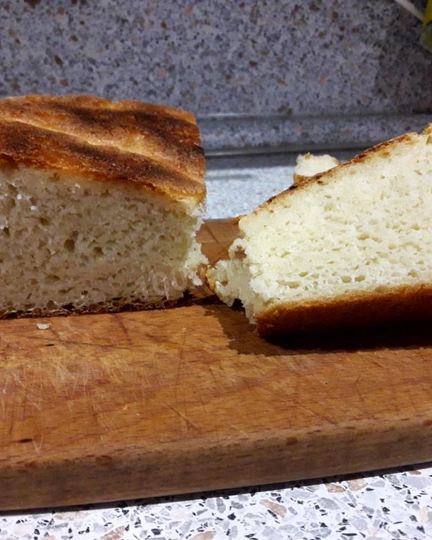 Рецепт хлеба в сковородке