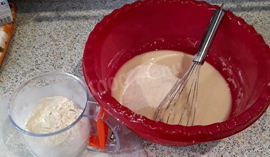 хлеб в сковородке