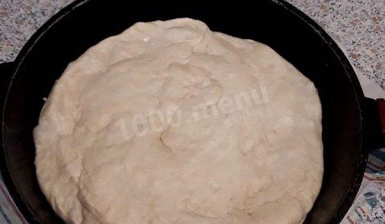 хлеб в сковородке