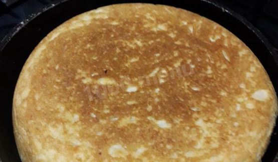 хлеб в сковородке