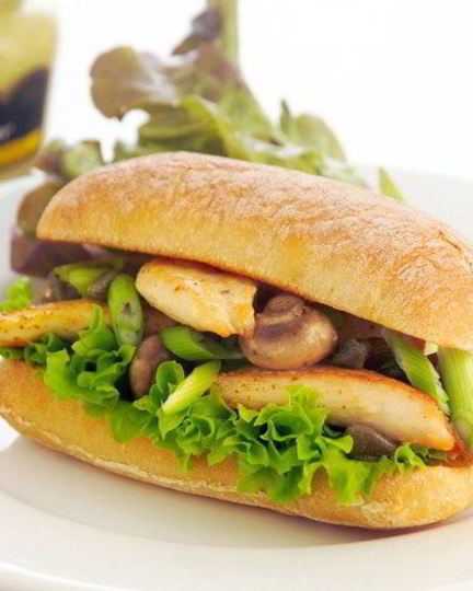 Рецепт куриной чиабатты с пряностями