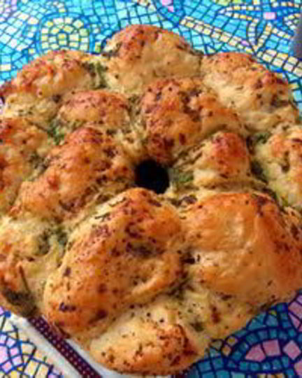 Рецепт мартышкиного хлеба с сыром