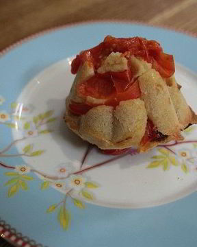 Мини-хлебушек с овощами