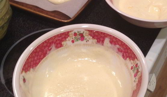 облачный хлеб на сметане