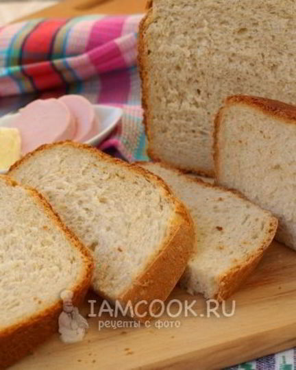 Рецепт овсяного хлеба на смальце в хлебопечке