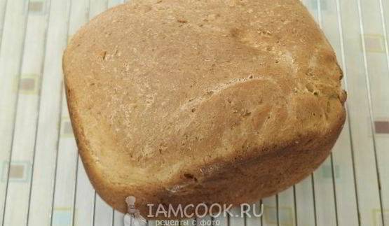 овсяный хлеб на смальце в хлебопечке