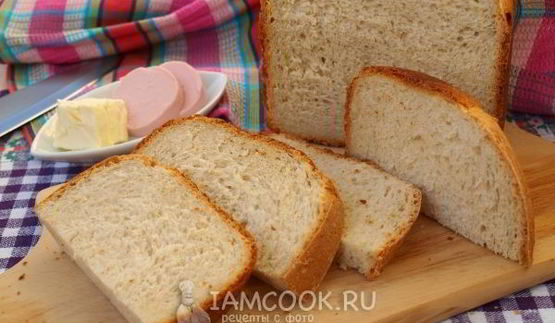 овсяный хлеб на смальце в хлебопечке