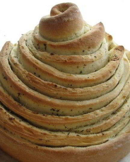 Рецепт пряно-чесночного хлеб