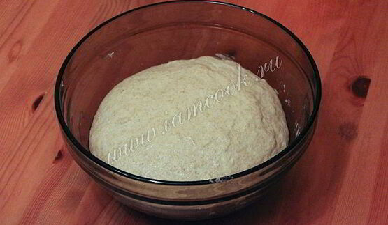 ржаной хлеб на рисовом отваре