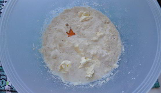 сладкий хлеб-гармошка со сливочным сыром и маком