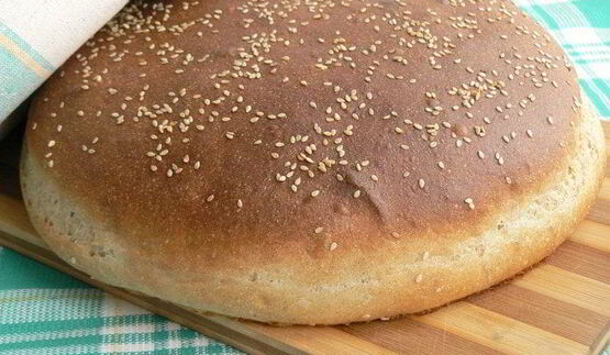 цельнозерновой пшеничный хлеб на опаре