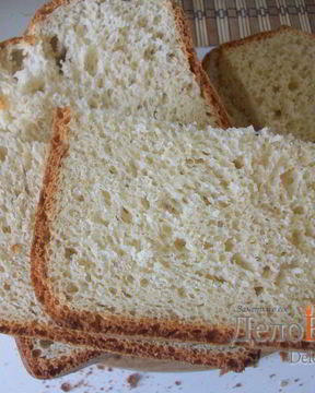 Ультрабыстрый белый хлеб в хлебопечке