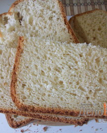 Рецепт ультрабыстрого белого хлеба в хлебопечке
