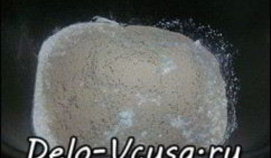 ультрабыстрый белый хлеб в хлебопечке