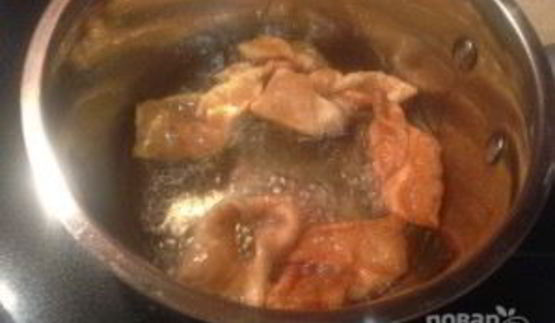 хрустящий хворост на воде