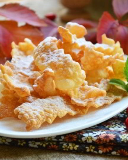 Рецепт хвороста хрустящего на водке