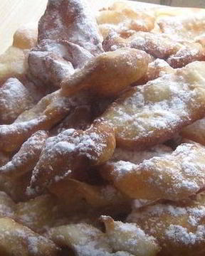 Хворост классический на кефире