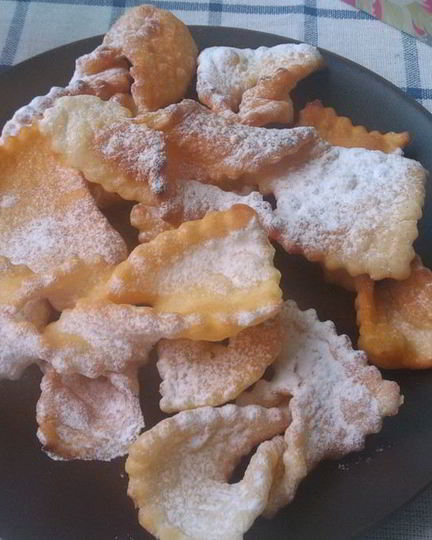 Рецепт хвороста на желтках