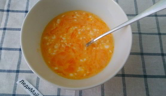 хворост на желтках