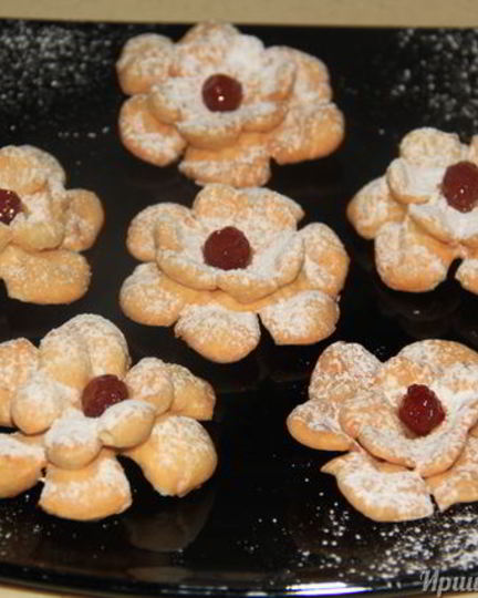 Рецепт хвороста зимние цветы